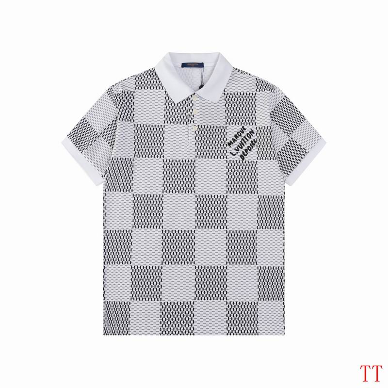 Louis Vuitton POLO shirts men-LV2987P
